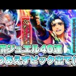 【ロマサガRS】無償ジュエル40連  とりあえずピック出て(泣)『6周年記念 Romancing祭 にんげんおとこ編』【ロマンシング サガ リ・ユニバース】